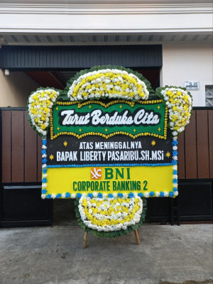 Papan Bunga Duka di Leuwisari